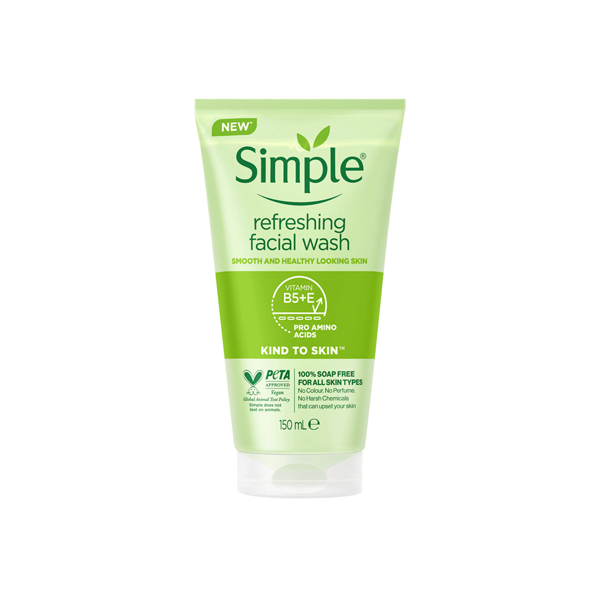 0850-2 simple refreshing facial wash (150ml)