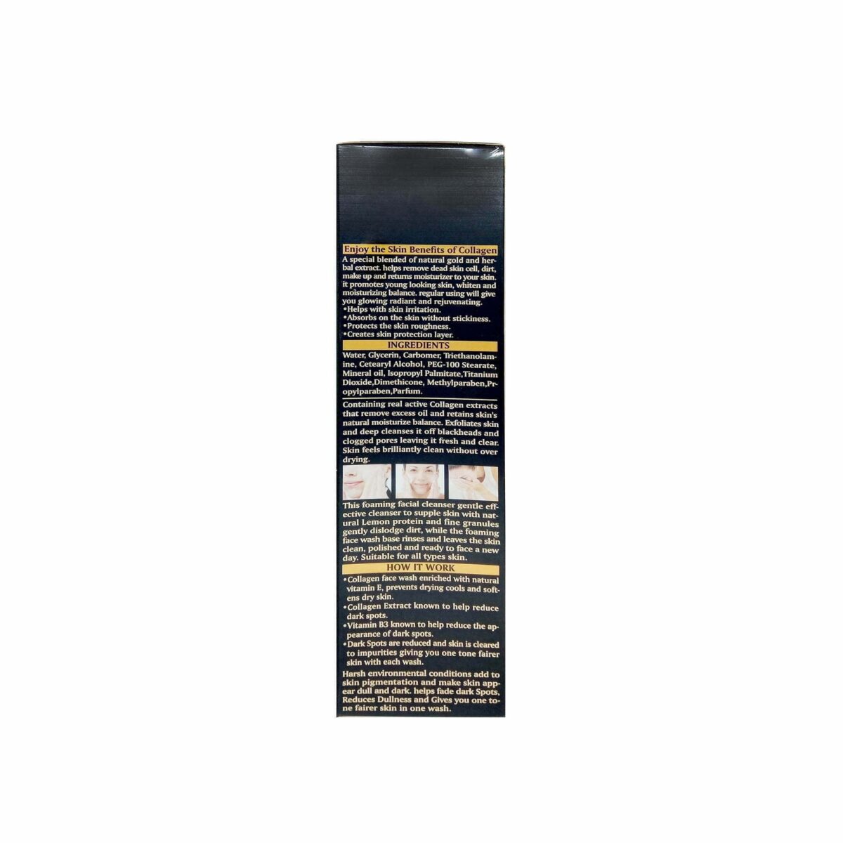Fruit of the Wokali Collagen Face Wash