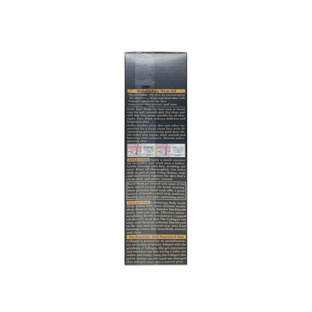 Fruit of the Wokali Collagen Face Wash