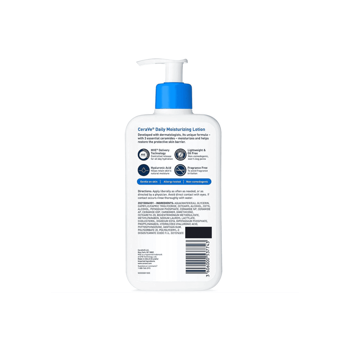 cerave daily moisturizing lotion 355ml