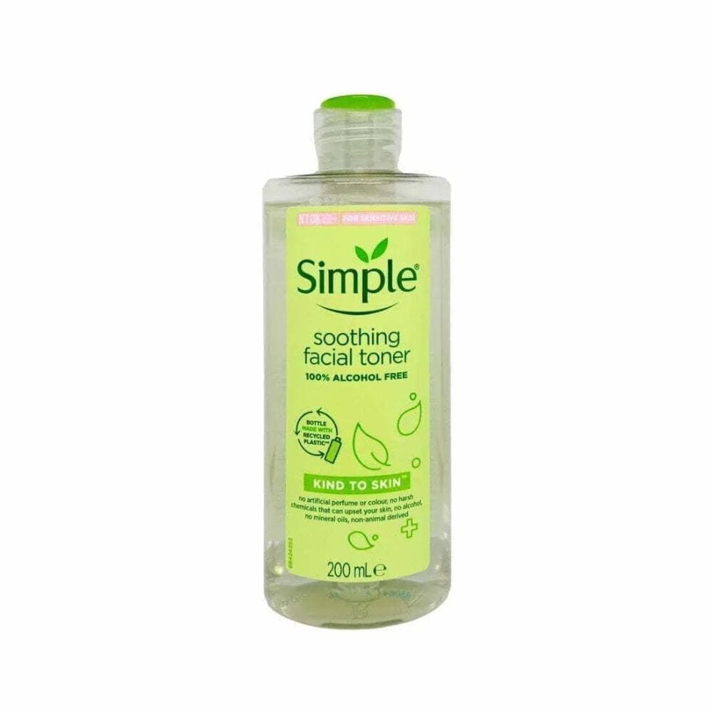 simple kind to skin soothing facial toner (200ml)