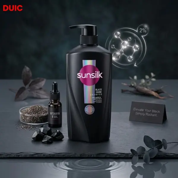 sunsilk black shine shampoo (625ml)