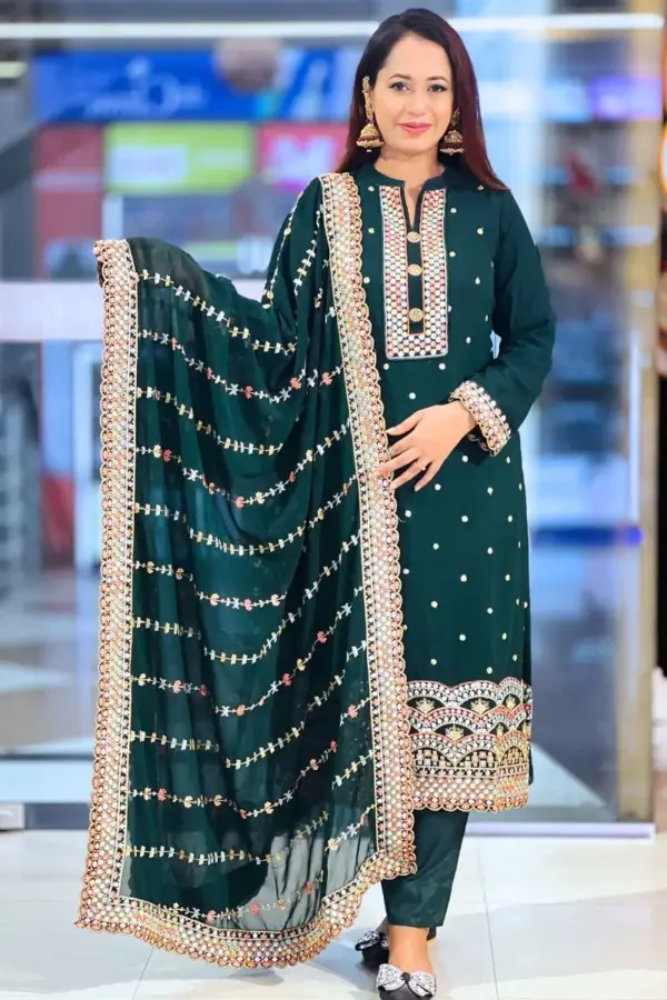 georgette fancy boutique salwar suit