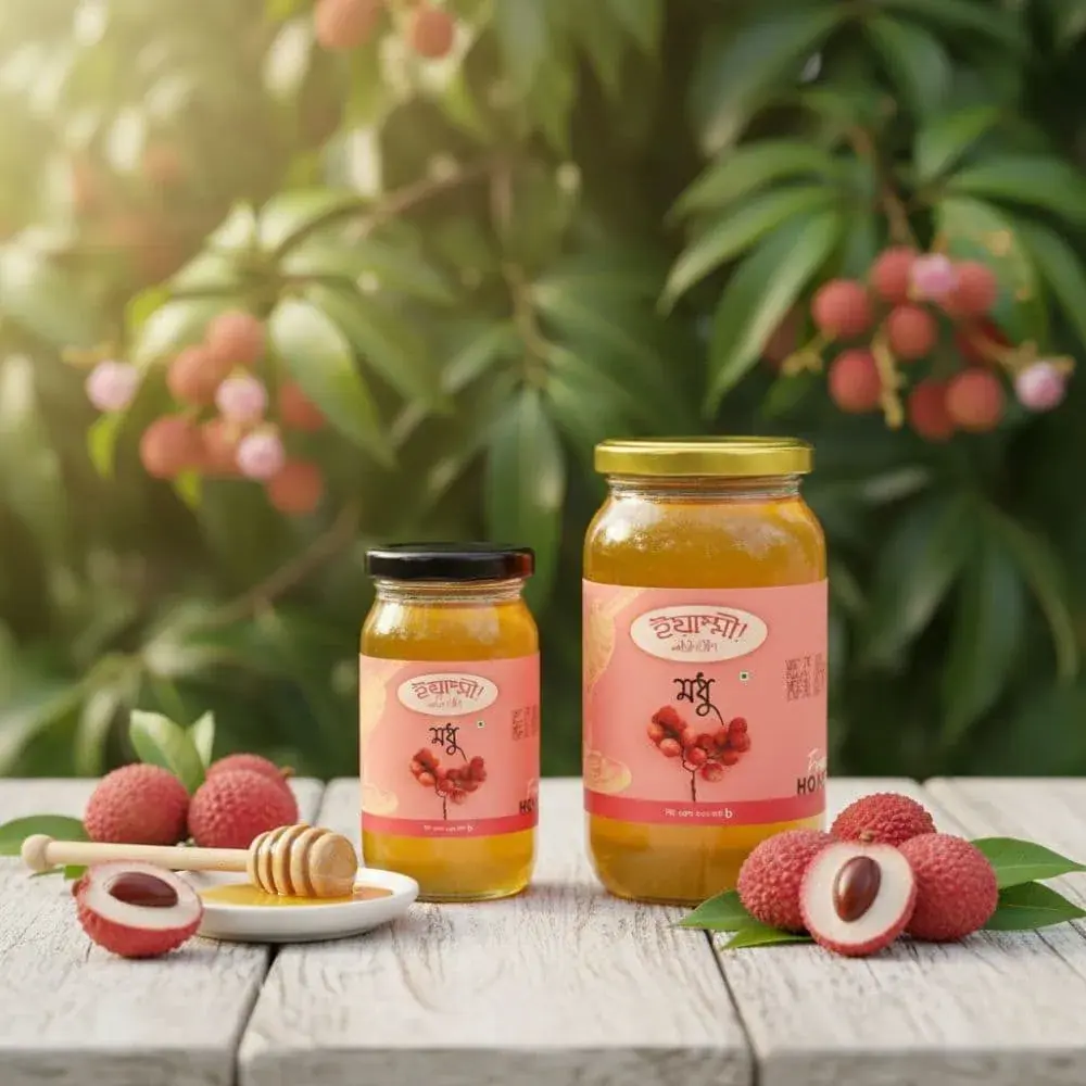 lychee flower honey লিচু ফুলের মধু