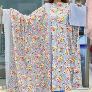 spring cotton chikankari digital printed shalwar suit 2