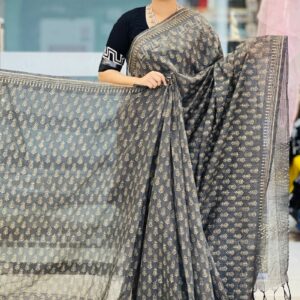 silk mom batik saree – 8