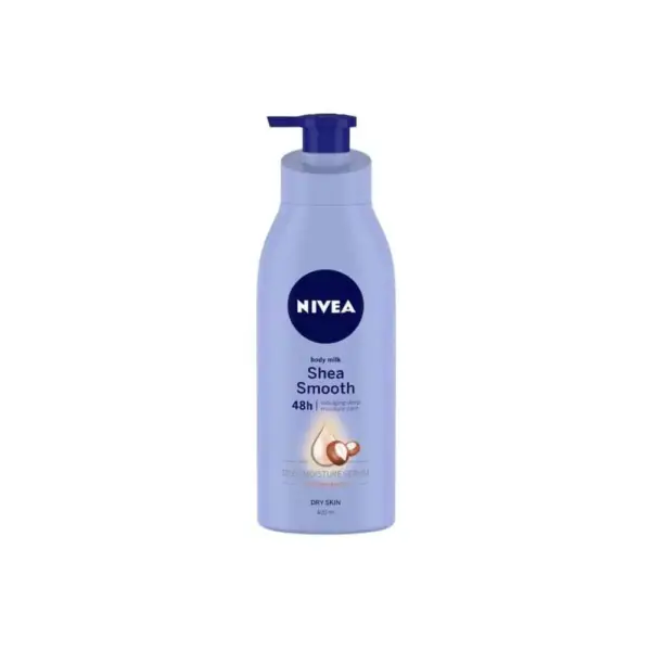nivea shea smooth 48h body lotion 400ml