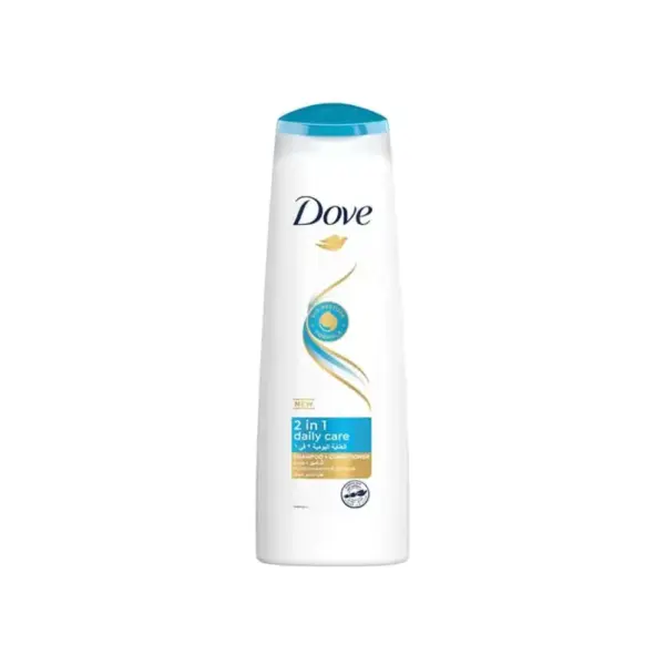 dove daily care 2 in 1 shampoo and conditioner 400ml