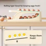 double layer egg dispenser holder
