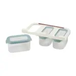 joseph cupboardstore 3 piece in cupboard storage container set 3 x 1.3 litre