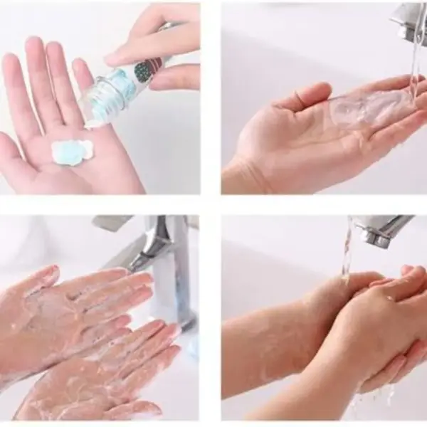 portable hand washing mini paper soap 1 piece