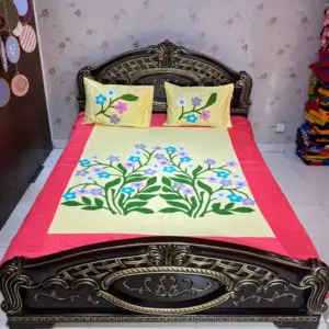 applique bed sheet – 74