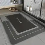 super absorbent floor mat for bathroom