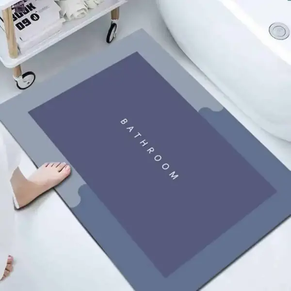 super absorbent floor mat for bathroom