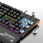 bajeal k600 mechanical keyboard black