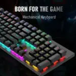 hp gk100f wired mechanical rgb gaming keyboard