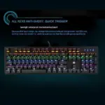 hp gk100f wired mechanical rgb gaming keyboard