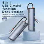 ldnio ds 16h 6 in 1 usb c docking station
