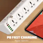ldnio sc10610 30w 6 port usb charger power strip