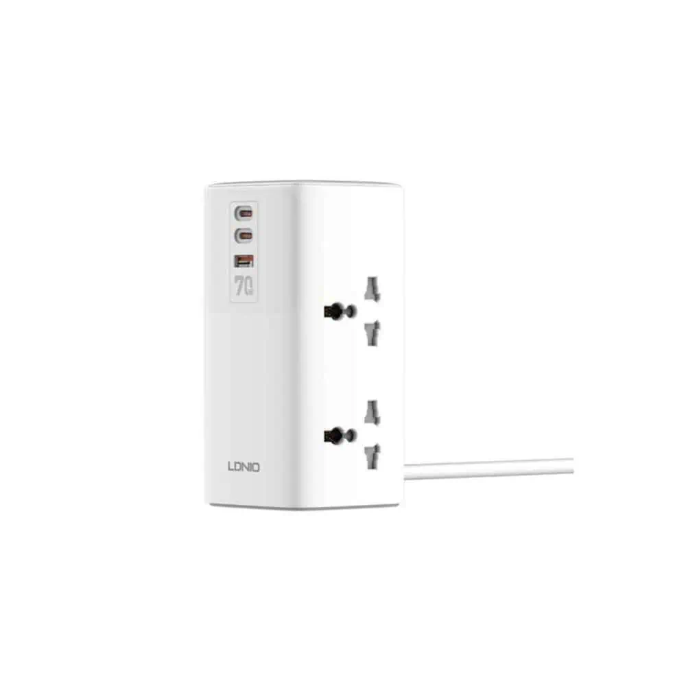 LDNIO SC4383 70W Multifunctional Universa Power Adapter (1) ldnio sc4383 70w multifunctional universal power adapter