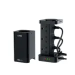 ldnio skw6457 6 outlet usb tower extension power socket