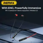 remax rb s12 enc neckband earphone
