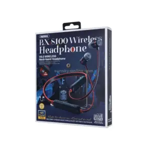 remax rx s100 wireless v5.0 neck band headphone