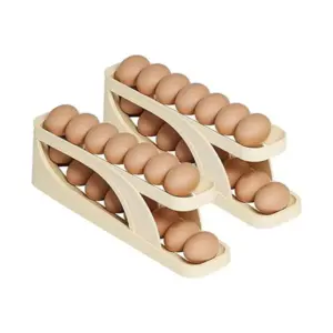double layer egg dispenser holder