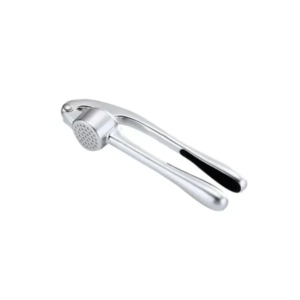 premium garlic press with soft easy to squeeze handle