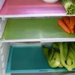 washable refrigerator mats (4pcs)