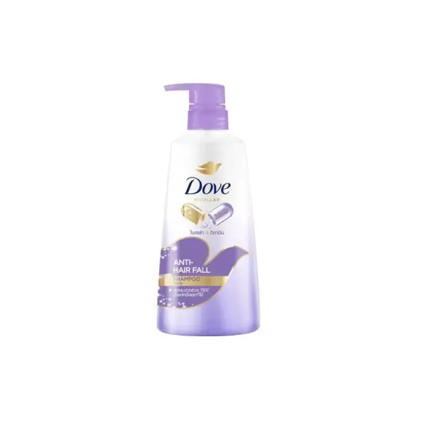 dove micellar anti hair fall shampoo 430ml
