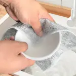 metal wire mesh cleaning cloth