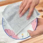 metal wire mesh cleaning cloth