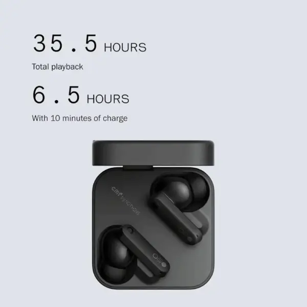 cmf buds by nothing 42db anc & 35h playback