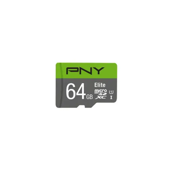 pny elite 64gb class 10 micro sd memory card