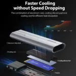 orico external m.2 sata+ nvme enclosure axm2s g2 v1