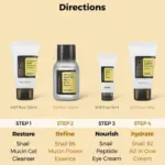 cosrx all about snail kit 4 – step