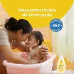 johnson's top to toe hair & baby body bath 500ml