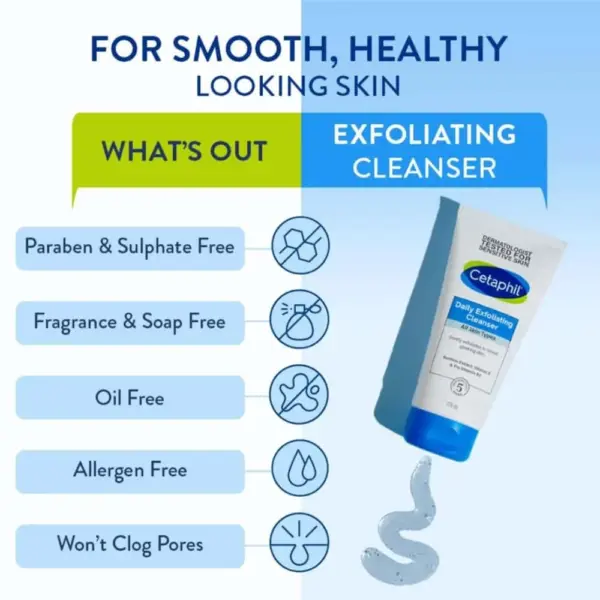 cetaphil exfoliating cleanser 178ml