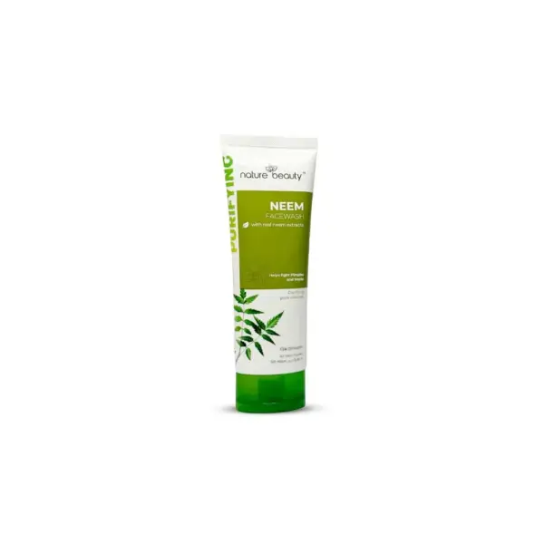 nature beauty neem oil control face wash 100ml
