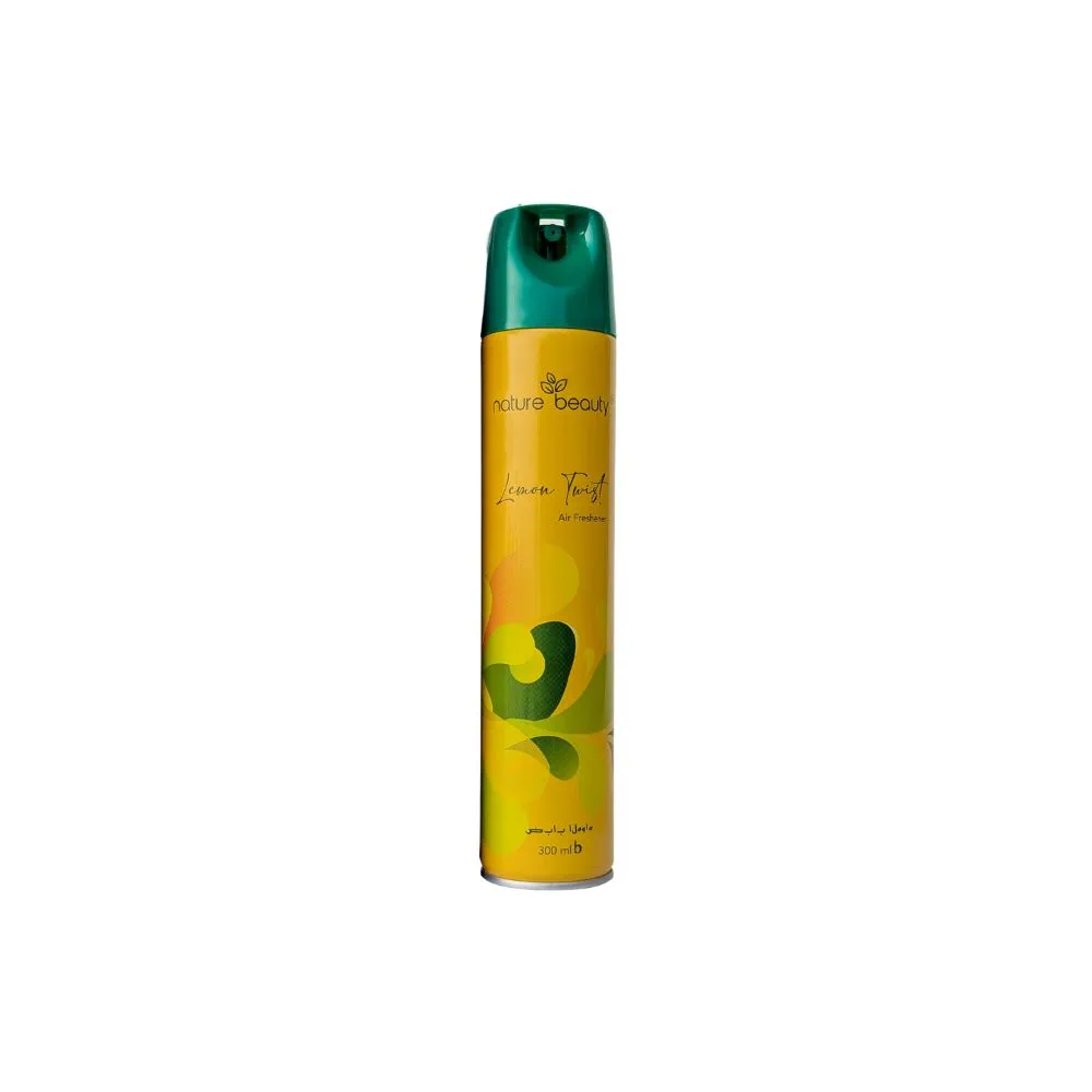 00832 nature beauty air freshener lemon twist 300ml