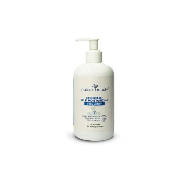nature beauty milk body lotion 370ml