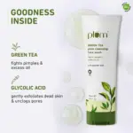 plum green tea pore cleansing face wash 100ml