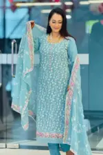 spring georgette embroidered catalogue