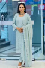 sana noor georgette embroidered catalogue