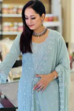 sana noor georgette embroidered catalogue