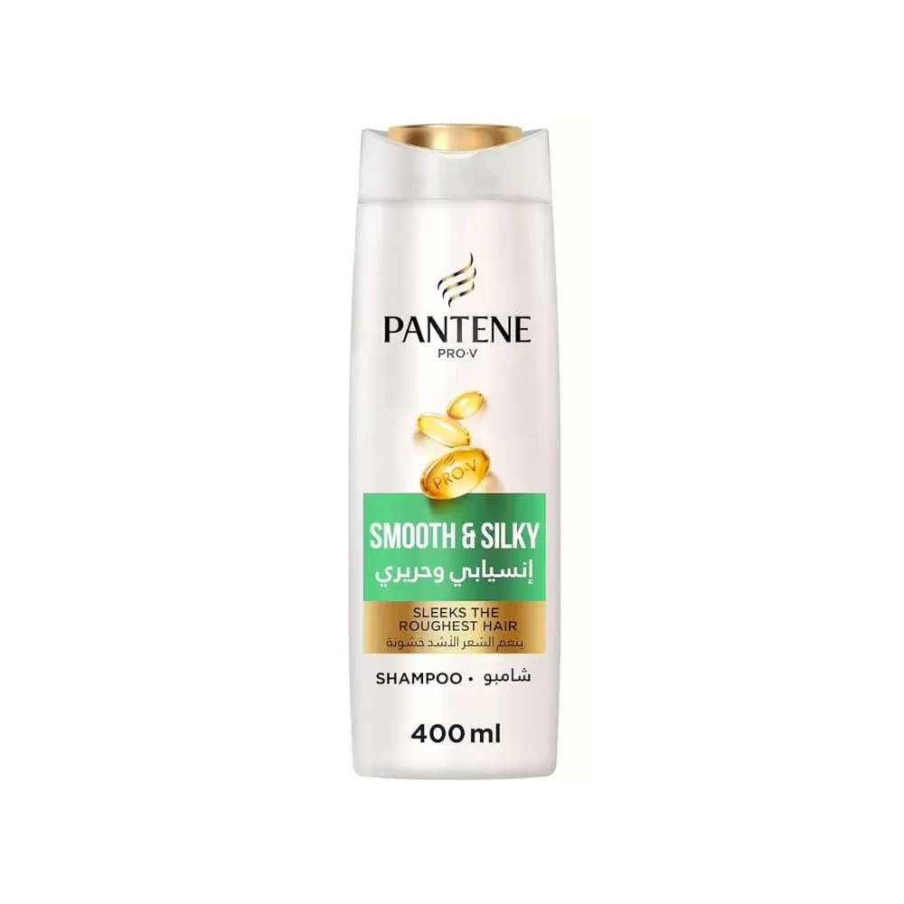 pantene pro v smooth & silky shampoo 400ml pantene pro v smooth & silky shampoo 400ml