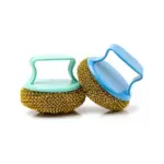 kitchen dish washing brush with steel wire