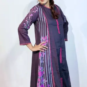 shale color viscose screen printed co ords
