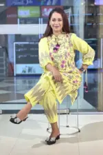 yellow color slub cotton screen printed co ores